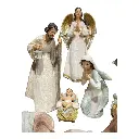 NACIMIENTO BEIGE RESINA TGGS-111876 11X11X31CM