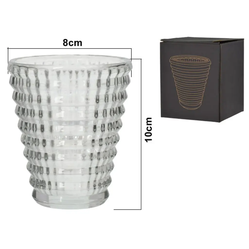 FLORERO CONICO DE VIDRIO REF:ES27769 