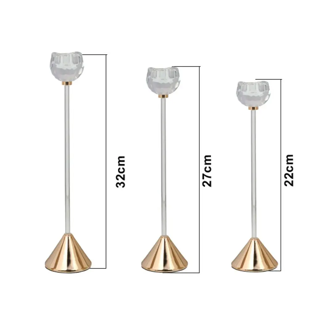 CANDELABRO VIDRIO/METAL  SETX3 REF:ES27826 