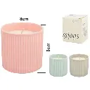 VELA DECORATIVA DORADA X4PZ REF:ES27710 30CM