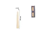 VELA DECORATIVA X2PZS REF:ES25231 4X23CM