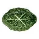 BANDEJA DE PORCELANA LECHUGA REF:SAN5600 30.5X21X3CM