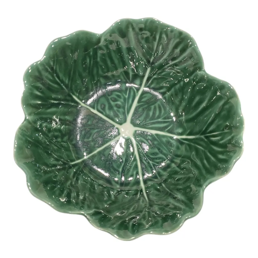 BANDEJA DE PORCELANA LECHUGA REF:SAN5600 30.5X21X3CM