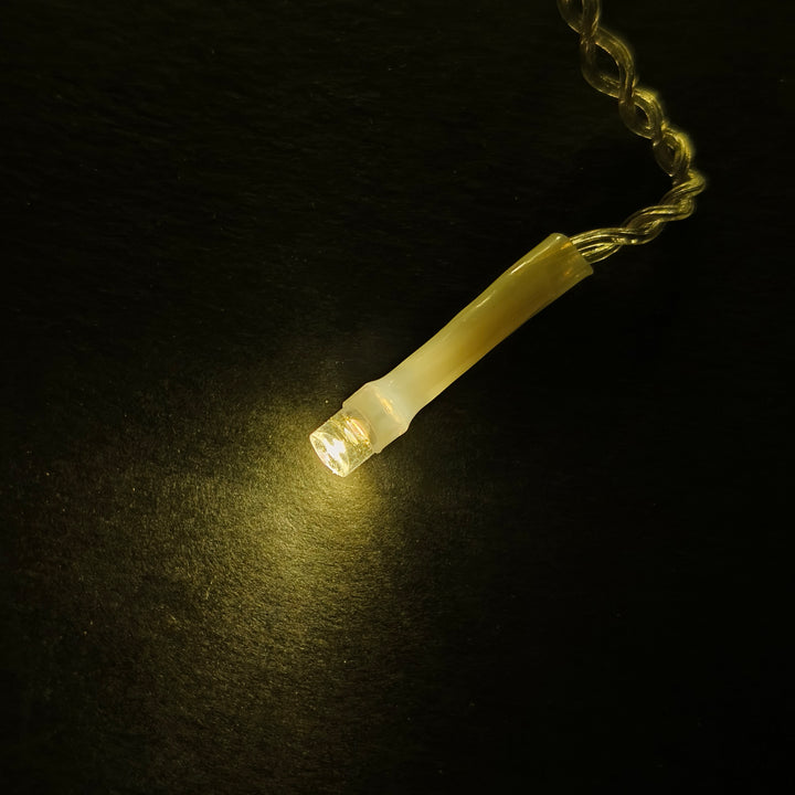 LUZ LED CASCADA 200LED CÁLIDA 6 METROS