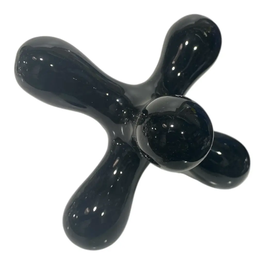 ESCULTURA JAX O HEXAGONAL A FLO DE PORCELANA 15X15X15CM