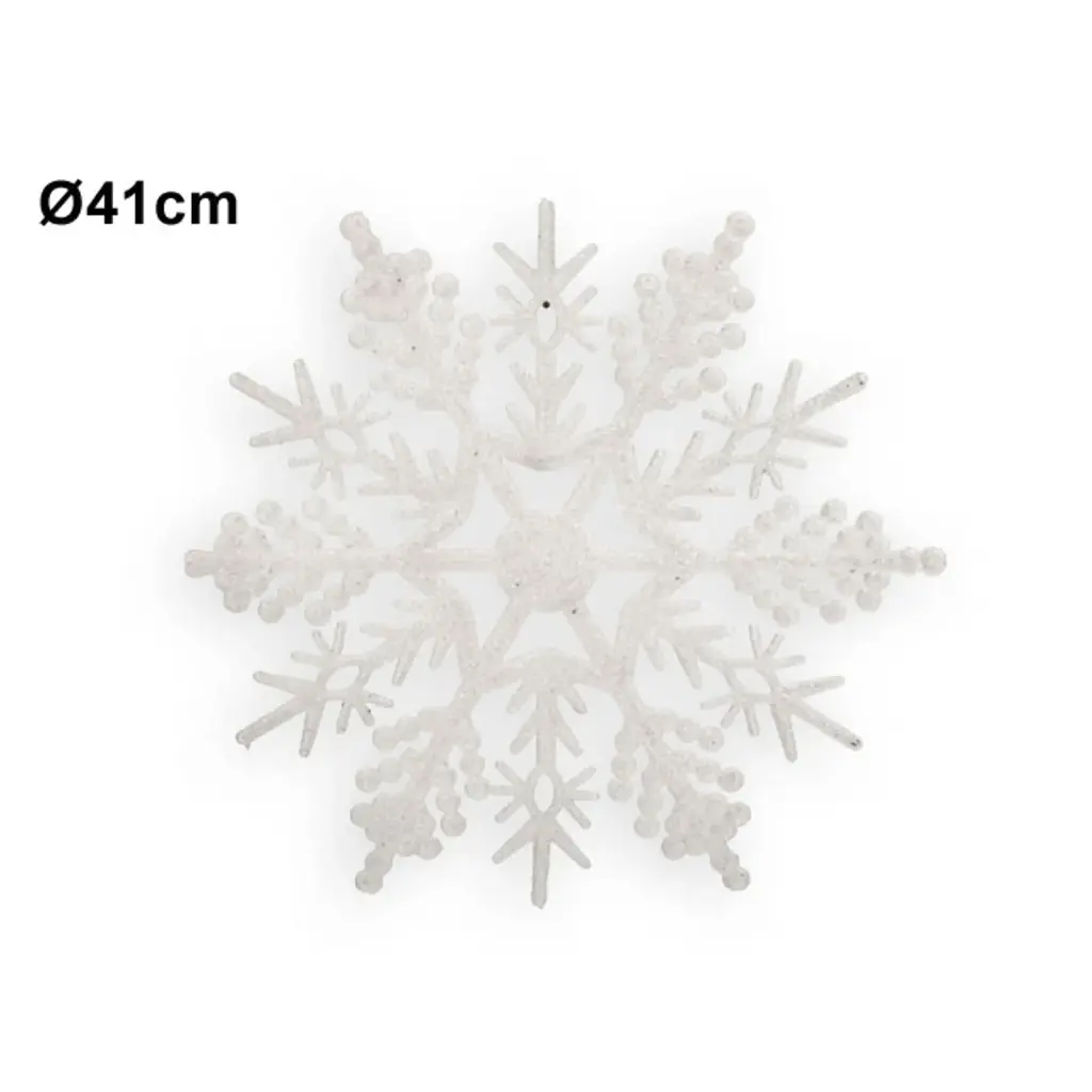 COLGANTE NAVIDEÑO COPO DE NIEVE REF:D11-A23052C