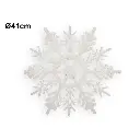COLGANTE NAVIDEÑO COPO DE NIEVE REF:D11-A23052C