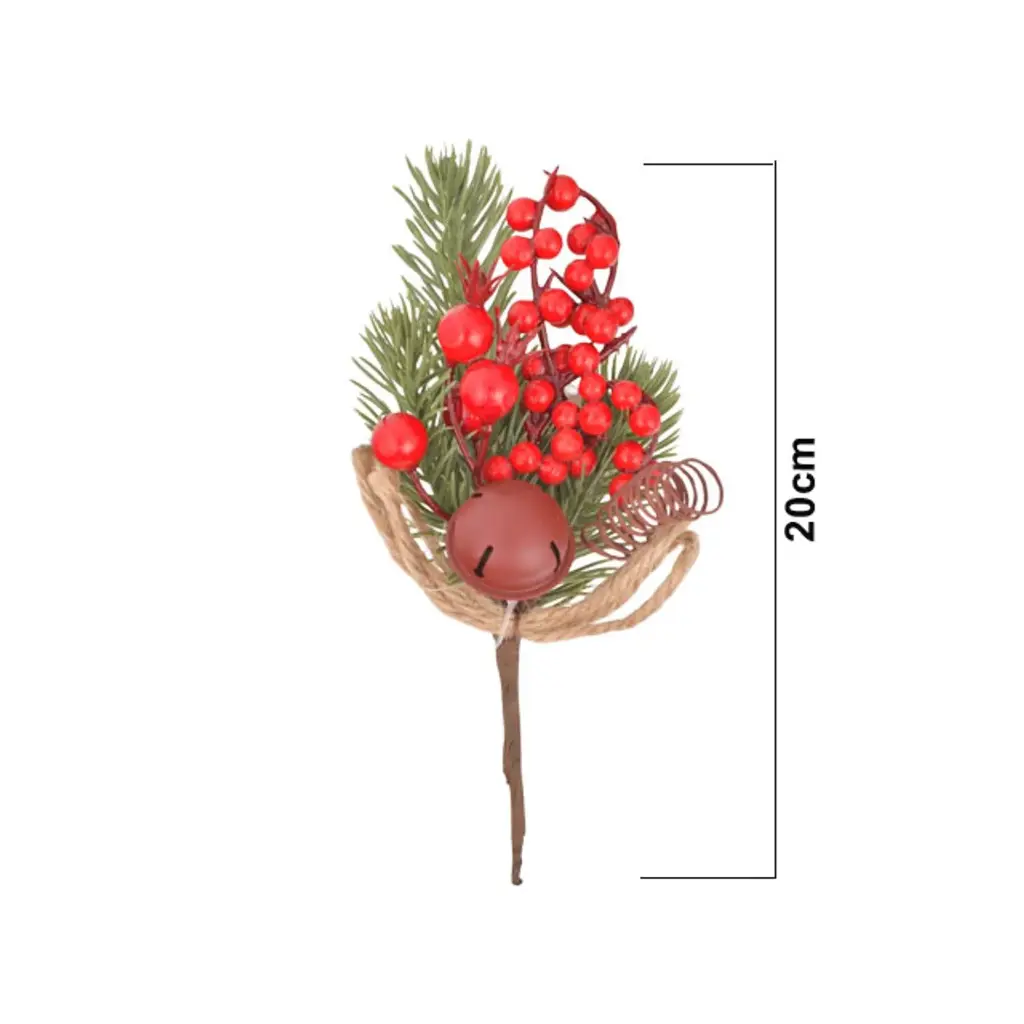 RAMA FRUTOS ROJOS/CASCABEL REF: P23-87391 20CM