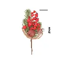 RAMA FRUTOS ROJOS/CASCABEL REF: P23-87391 20CM