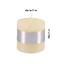 VELA DECOR. BLANCA ES23108 6.7X7CM