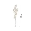 RAMA NAVIDEÑA BOLITAS BLANCAS REF:ES26518 82CM