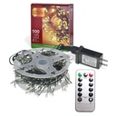LUCES NAVIDEÑAS 500MICROLED CÁLIDA 15M, CON CONTROL REMOTO 8 FUNCIONES REF: ES24048
