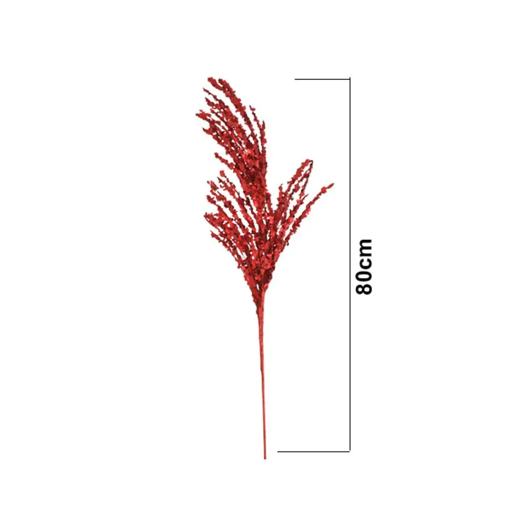 RAMA NAVIDEÑA ROJA  ES27008  80CM 