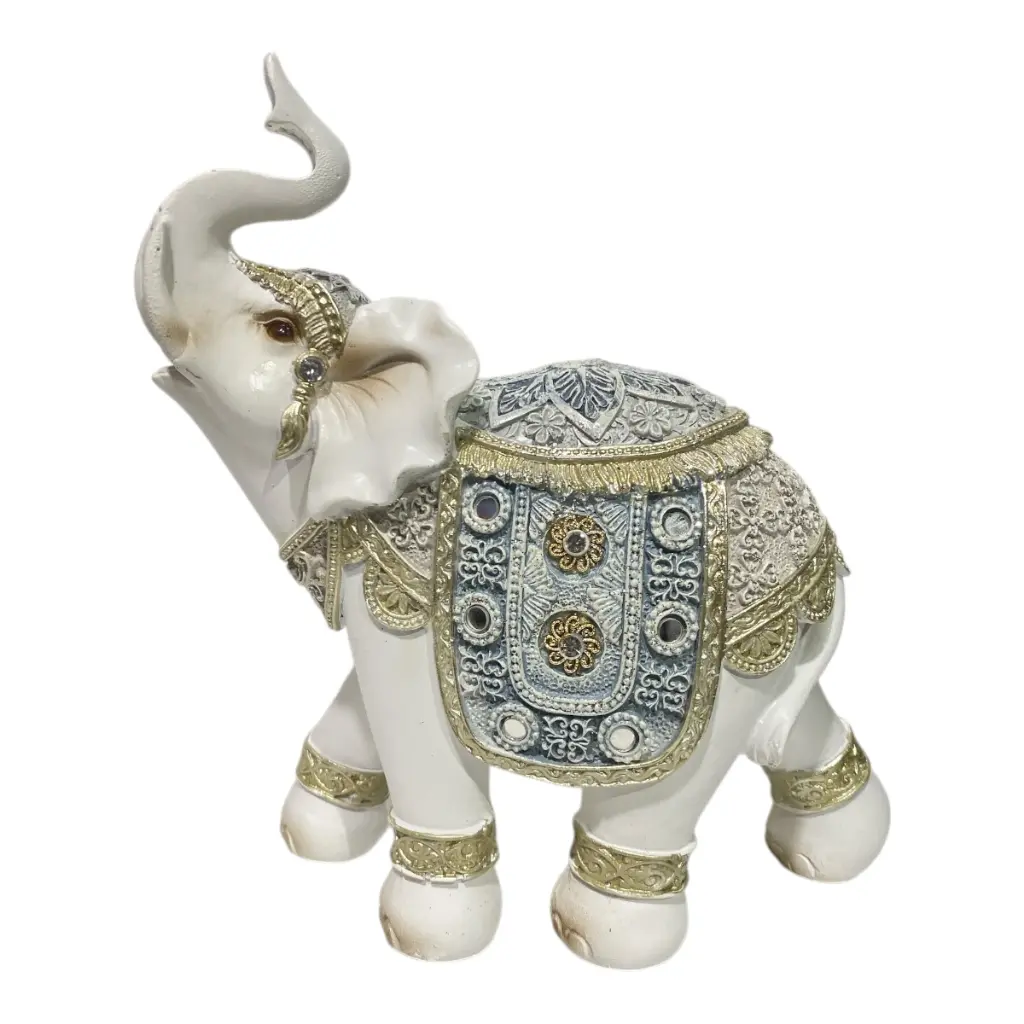 ELEFANTE DECOR POLIRESINA 22X8X19CM