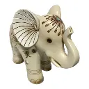ELEFANTE POLIRESINA MOCCA 26X13X22CM