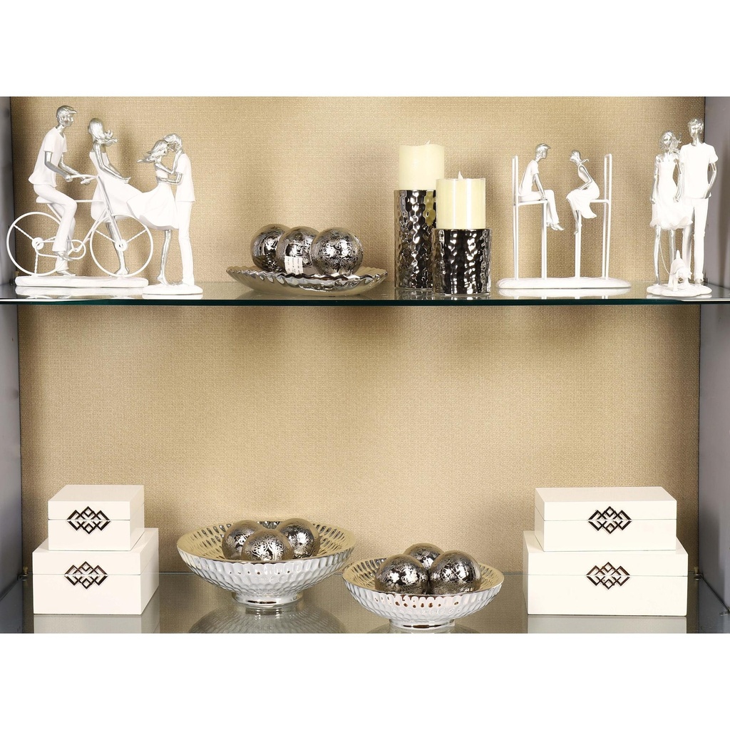 PAREJA DECOR POLIRESINA 11X24.5CM