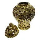 TIBOR DORADO DE PORCELANA 22X41CM