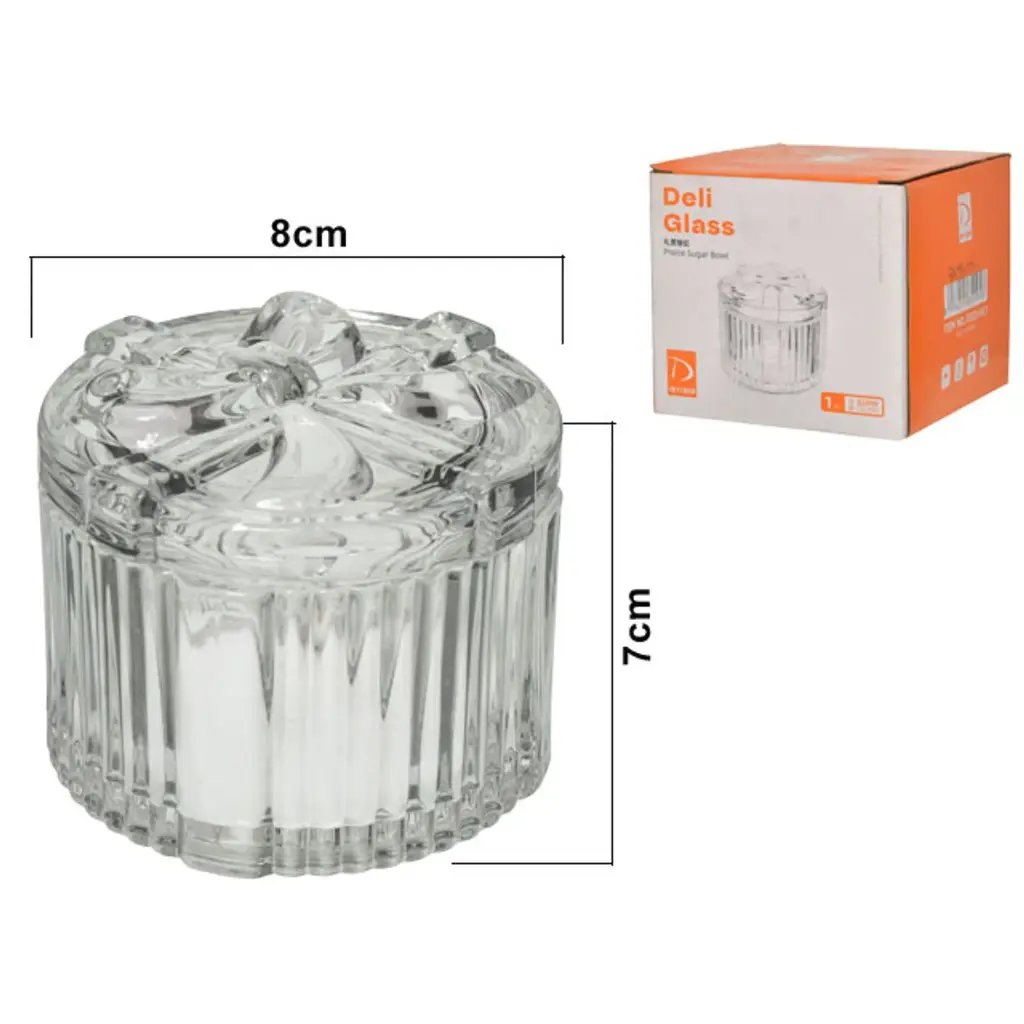 JOYERO DE VIDRIO REF:SUG796B/G/TG32-3.5/L1 7X7X7CM 