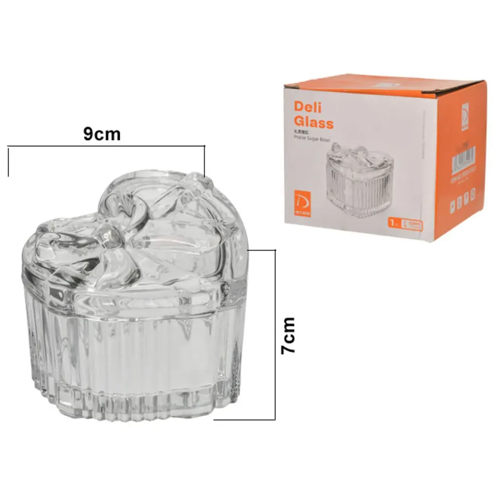 JOYERO DE VIDRIO REF:SUG796A/G/TG30-3.5/L1 7X7X8CM  