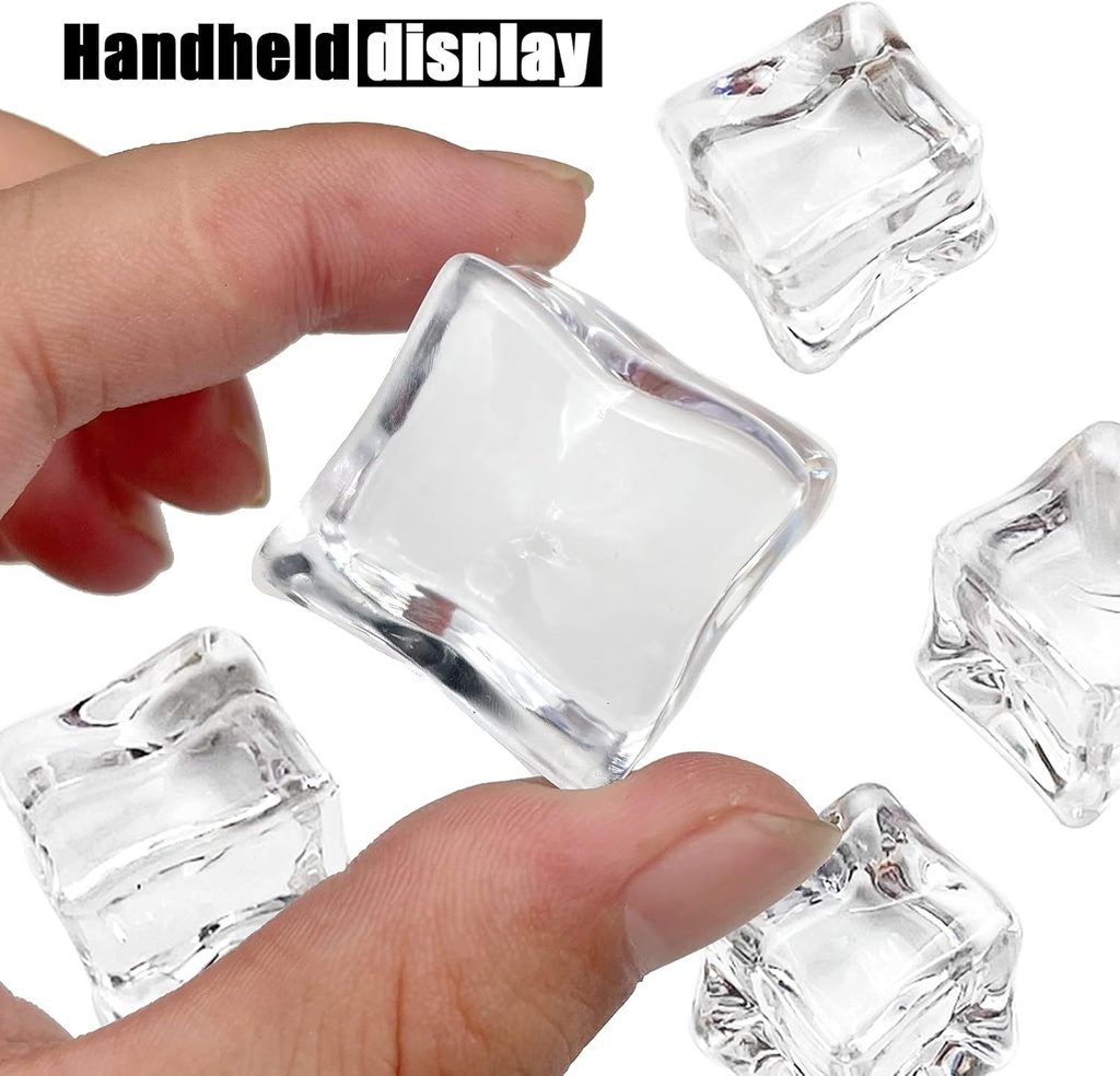 ADORNO ACRILICO CUBOS 300G REF: ES23420