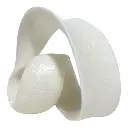 FIGURA DECOR POLIRESINA BLANCA 21X13X17CM