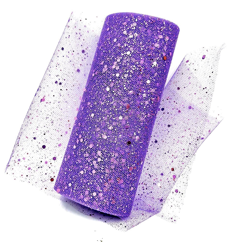 MALLA ESCARCHADA MORADO