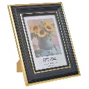 PORTA RETRATO NEGRO METALICO REF:ES28351 5"X7" 13X18CM      