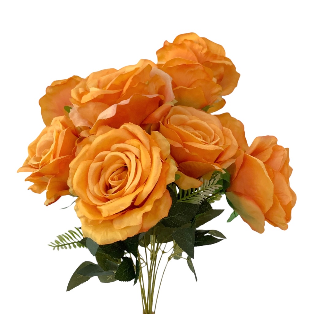 RAMO DE ROSAS 50CM 9ROSAS DE 11CM