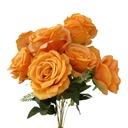 RAMO DE ROSAS 50CM 9ROSAS DE 11CM