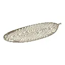 BANDEJA DE MADERA HOJA 59X21CM