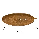 BANDEJA DE MADERA 40.5X14.8X2CM