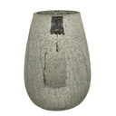 JARRON PLATEADO 19*19*26CM