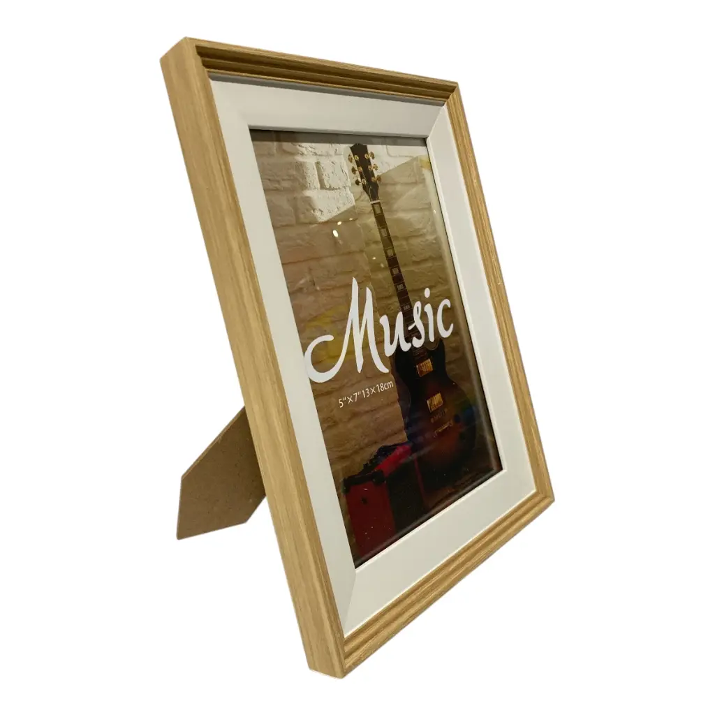 PORTA RETRATO CAFE MADERADO 6X8", 15X20CM