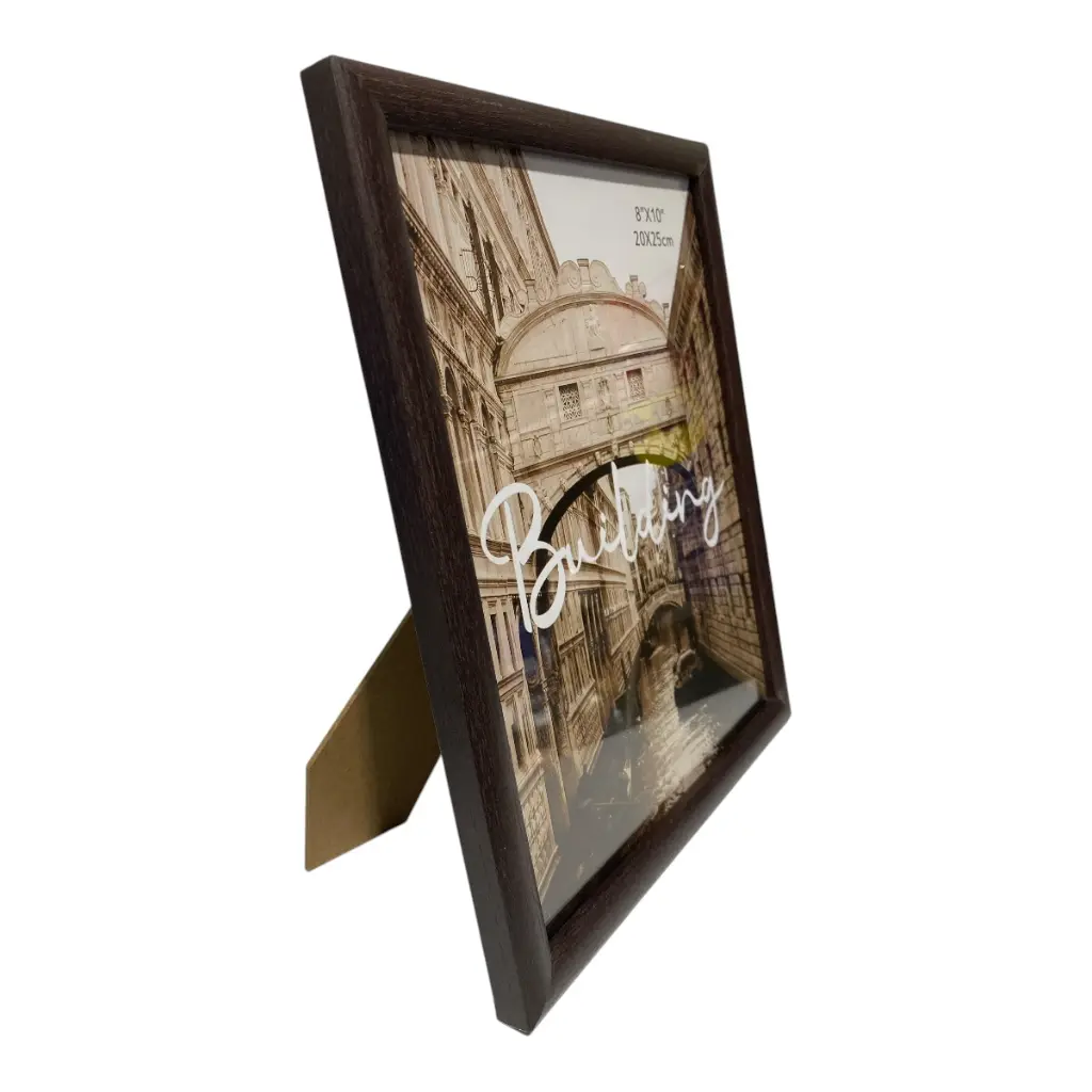 PORTA RETRATO CAFE MADERADO 6X8", 15X20CM