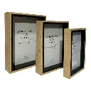 PORTA RETRATO TRIPLE 10X15CM, 13X18CM, 15X20CM 