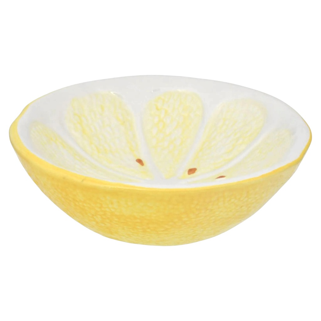 PLATO TENDIDO LIMON, DOLOMITA, REF: NH21A2304G  Ø13CM