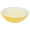 PLATO TENDIDO LIMON, DOLOMITA, REF: NH21A2304G  Ø13CM