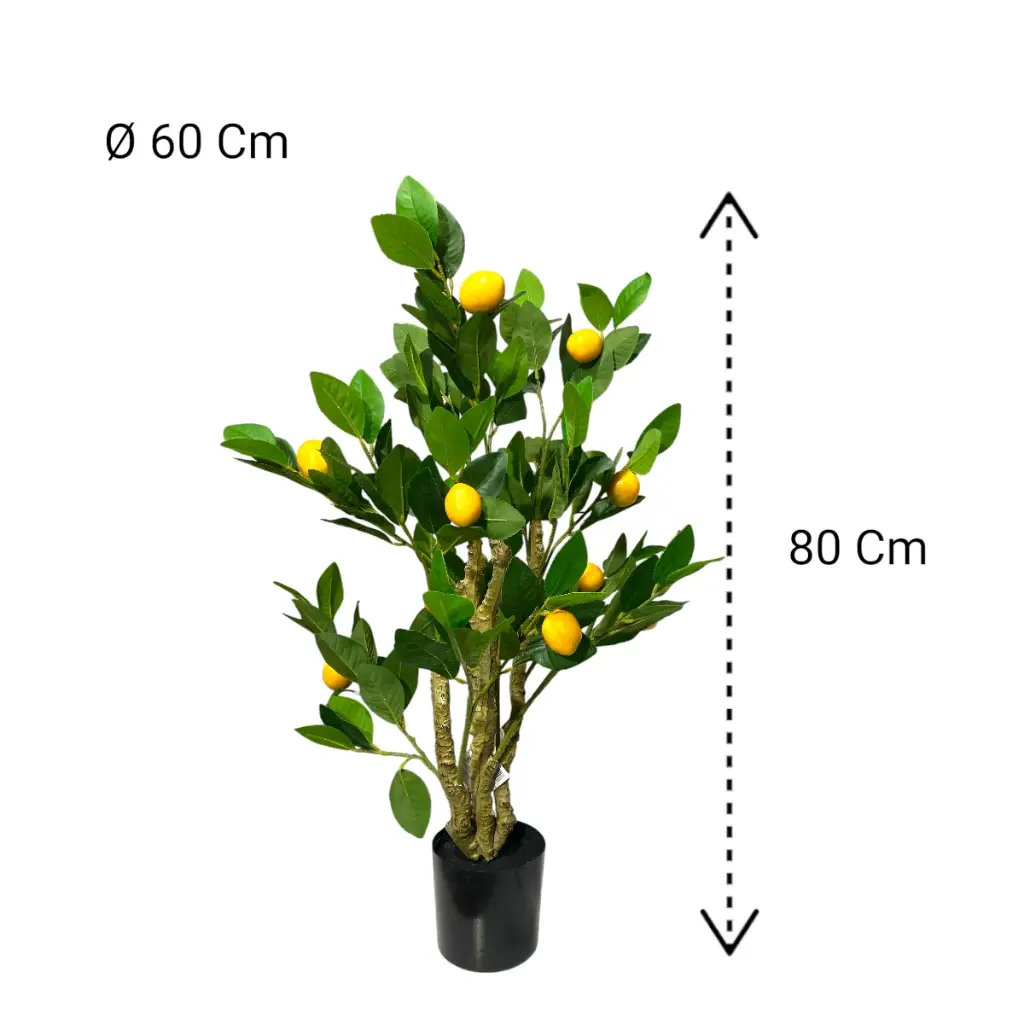 PLANTA DE LIMON ARTF. CON MACETA 120CM