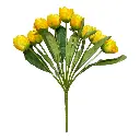 RAMO ARTF. TULIPAN ROSADO 9 BOTNES  44CM