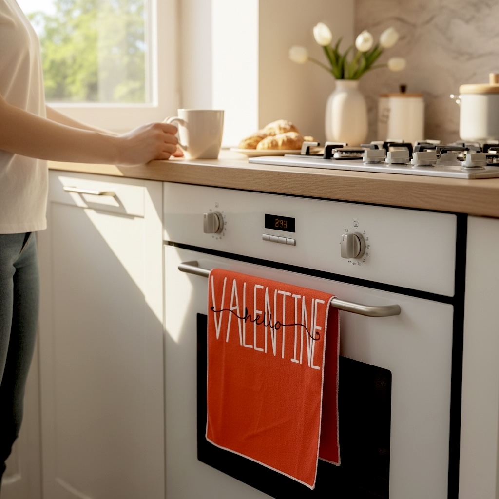 TOALLAS DE ALGODON SAN VALENTIN SETX2 66X46CM