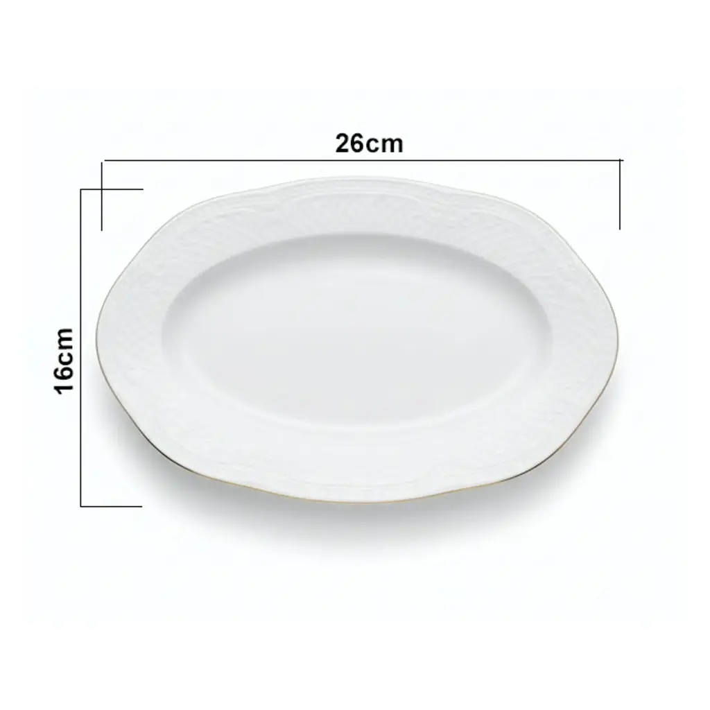 BANDEJA CERAMICA REF:HM1512/TJL-25ST69278 31X20CM