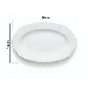 BANDEJA CERAMICA REF:HM1512/TJL-25ST69278 31X20CM