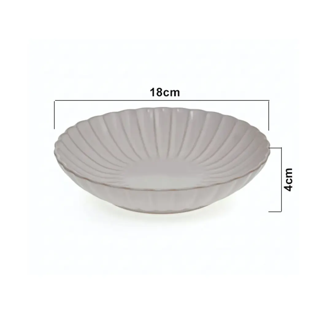 PLATO TENDIDO CERAMICA REF:HM1461/TJL-25ST626108 
