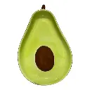 BANDEJA PORCELANA AGUACATE REF:SAN5525/99095 14.5X21.5X2.5CM