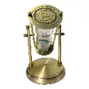 RELOJ DE ARENA METALICO/VIDRIO 11X19CM