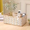 SET DE 3 CANASTAS YUTE P:20X10X11CM, M:24X11X14CM, G:28X12X18CM - SC11525 