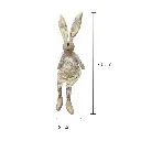 CONEJO CAFE BEIGE PIERNAS COLGANTES 70CM