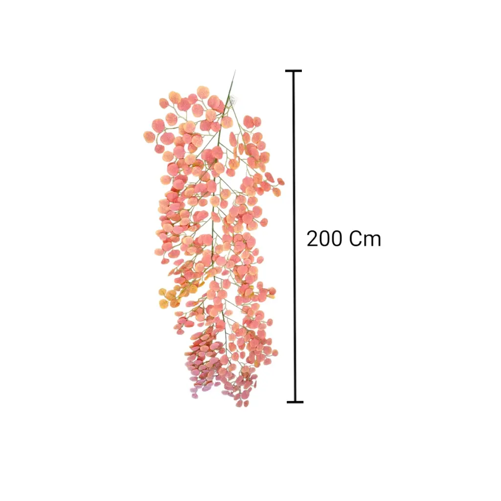 GUIRNALDA DE HOJAS EUCALIPTO REDONDO 200CM