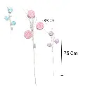 CHUPETE EN RAMA, COLORES SURT. 75CM