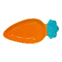 BANDEJA ZANAHORIA PORCELANA 11X25X2.5CM